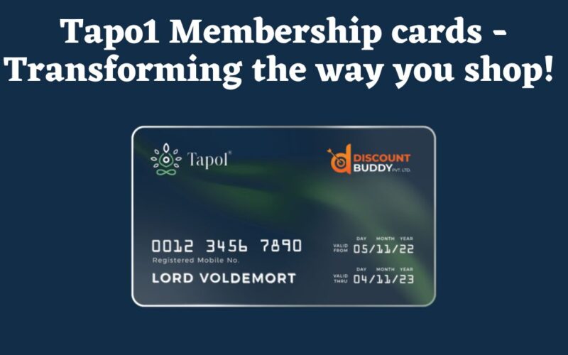 Tapo1 Membership Cards - Transforming the Way You Shop!
